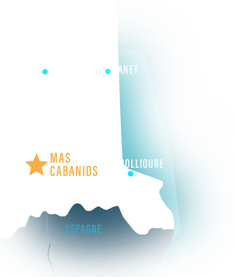 Carte de mas Cabanids